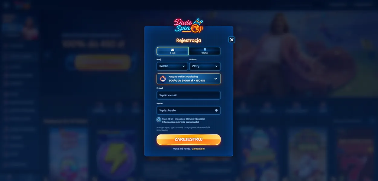 Jak wygląda rejestracja w kasynie online krok po kroku
